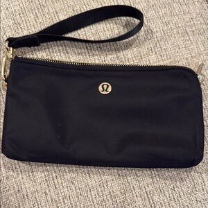 Lululemon Black Wristlet
